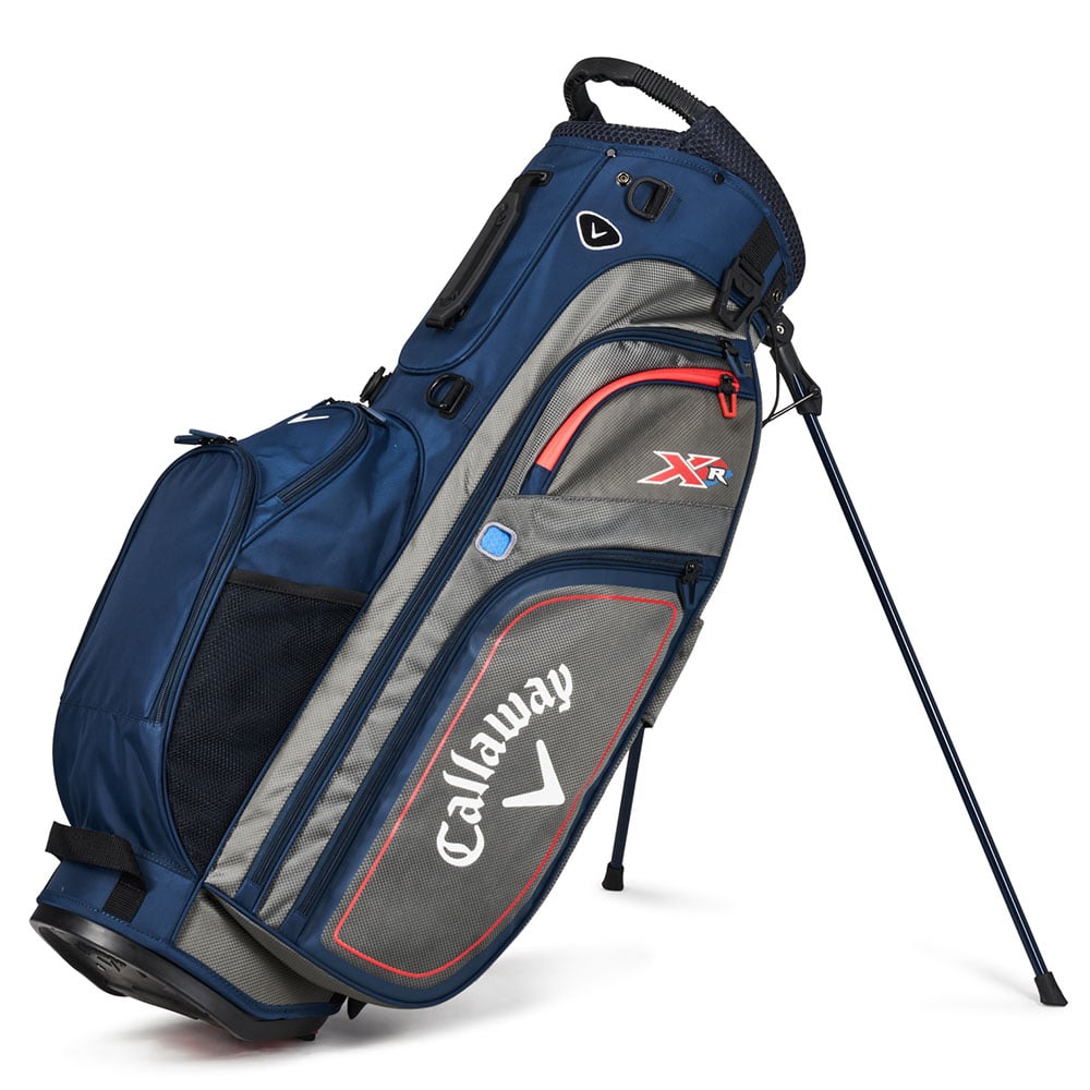 Callaway XR 13-Piece Stand Bag Package Set - Navy/Silver - Graphite